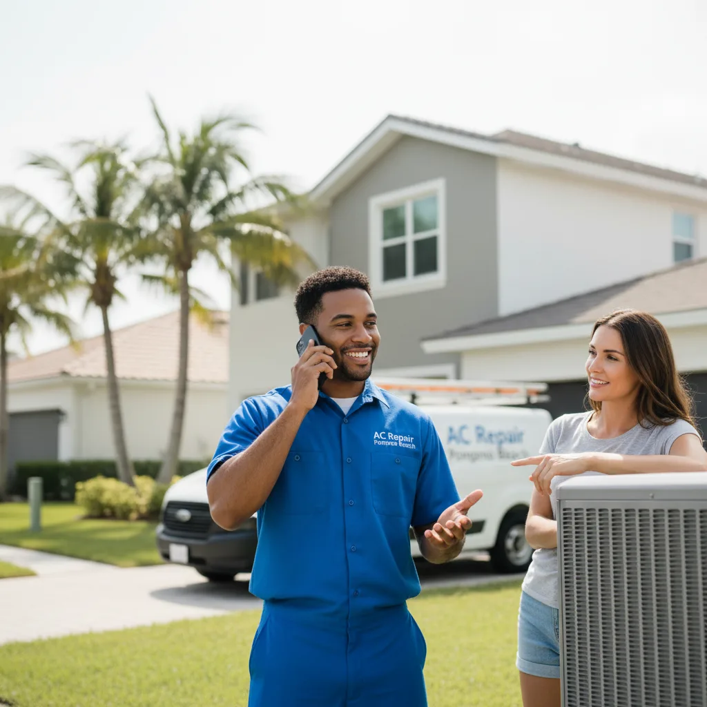AC Repair Pompano Beach customer support in Port Charlotte